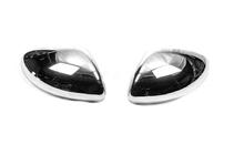 Renault Captur 2019- Mirror Covers (2 pcs, Stainless Steel) photo 3