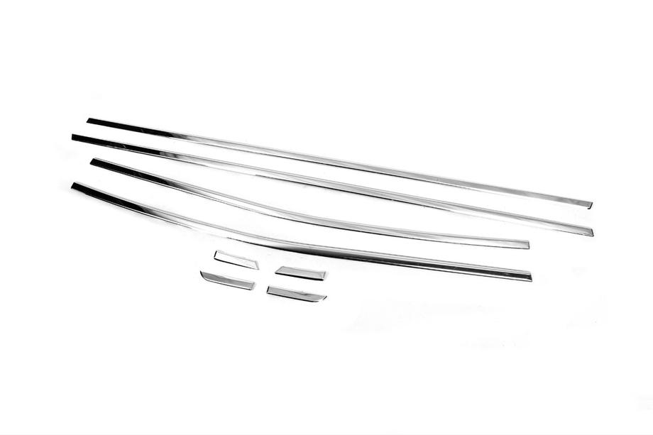 Renault Clio V 2019- Window Lower Trim Stainless Steel (8 pcs) Photo 3