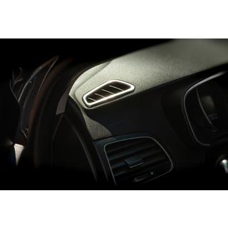 Interior Air Vent Cover (2 pcs, Stainless Steel) Renault Megane IV 2016-2025 photo 3
