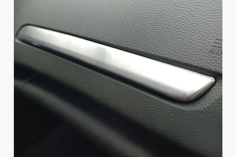 Renault Megane IV 2016-2025 Dashboard trim cover interior (1 pc, stainless steel) Image