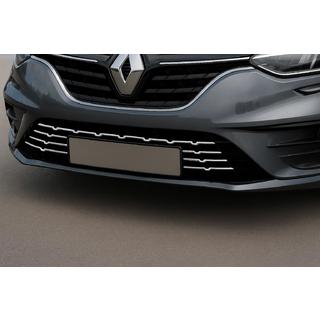 Rear bumper protector trims 2021+ (7 pcs, stainless steel) photo 1