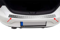 Renault Megane IV 2016-2025 Rear Bumper Protector OmsaLine (SD, Stainless Steel) photo 1