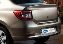 Renault Logan II 2013-2022 Trunk Trim 2013-2018 Stainless Steel photo 1