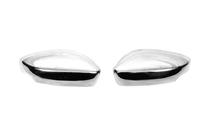 Skoda Fabia 2014-2021 Mirror covers with indicator cutout (2 pcs, stainless steel) photo 2