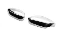 Skoda Fabia 2014-2021 Mirror covers with indicator cutout (2 pcs, stainless steel) photo 3