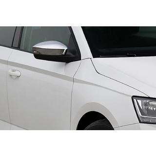 Mirror covers with indicator cutout (2 pcs, stainless steel) photo 1