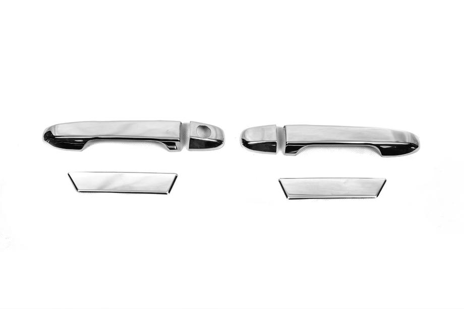 Toyota C-HR 2016-2023 Chrome Door Handle Covers (4 pcs, Stainless Steel) Image