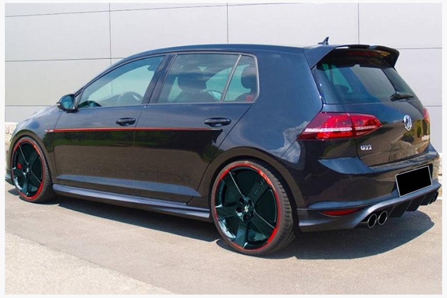 Volkswagen Golf 7/E-Golf 2012-2020 DPT Spoiler (for GTI / R HB, ABS plastic) Image