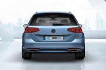 Volkswagen Passat B8 2015-2023 Trunk trim above license plate SW (OmsaLine, stainless steel) photo 1