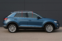 Volkswagen T-Roc 2017-2025 Window Trim Stainless Steel (4 pcs) photo 1