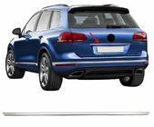 Volkswagen Touareg 2018- Chrome trim above license plate OmsaLine (stainless steel) photo 1