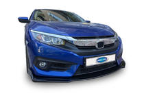 Honda Civic Sedan X 2016-2021 Front Lip V3 (black) photo 1