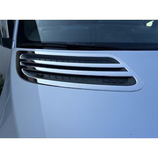 Air Intake Covers OmsaLine (2 pcs, Stainless Steel) photo 1