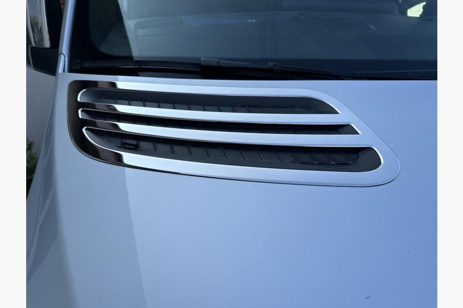 Mercedes Sprinter W907/W910 2018- Air Intake Covers OmsaLine (2 pcs, Stainless Steel) Image