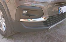 Peugeot Partner/Rifter 2019- Fog light covers (2 pcs, stainless steel) photo 2