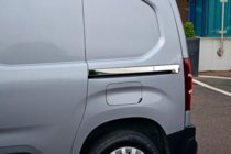 Peugeot Partner/Rifter 2019- Stainless Steel Sliding Door Mouldings (2 pcs) photo 5