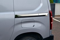 Peugeot Partner/Rifter 2019- Stainless Steel Sliding Door Mouldings (2 pcs) photo 3