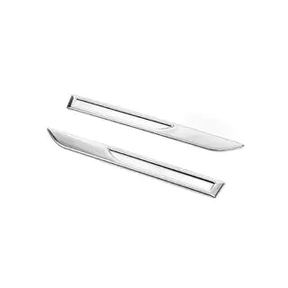 Turn Signal Covers 2021+ (2 pcs, Stainless Steel) photo 3