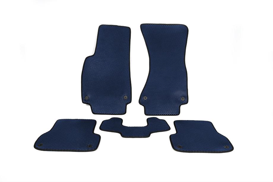 Audi A7 2010-2018 EVA Floor Mats (Blue) Image