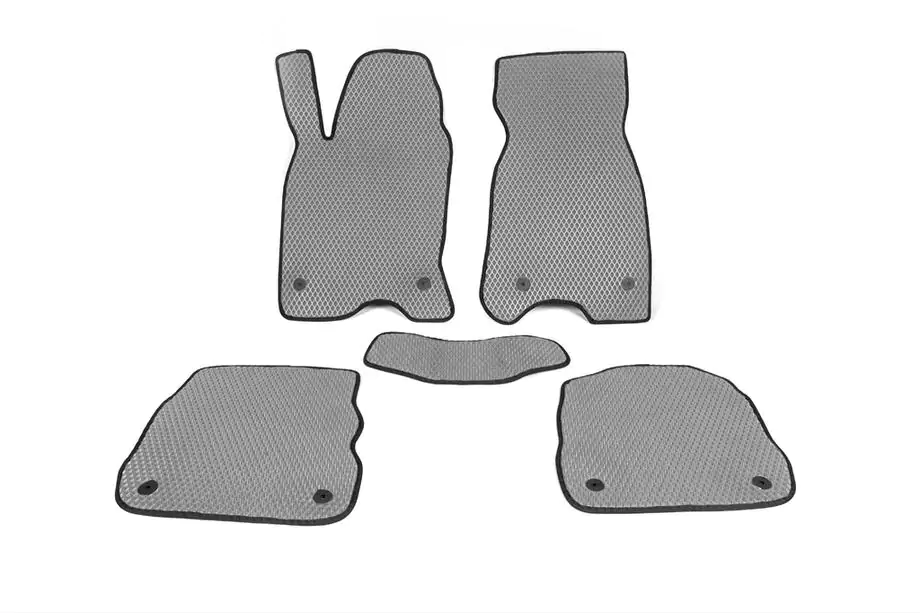 Audi A6 C5 1997-2001 EVA Floor Mats (Gray) Image