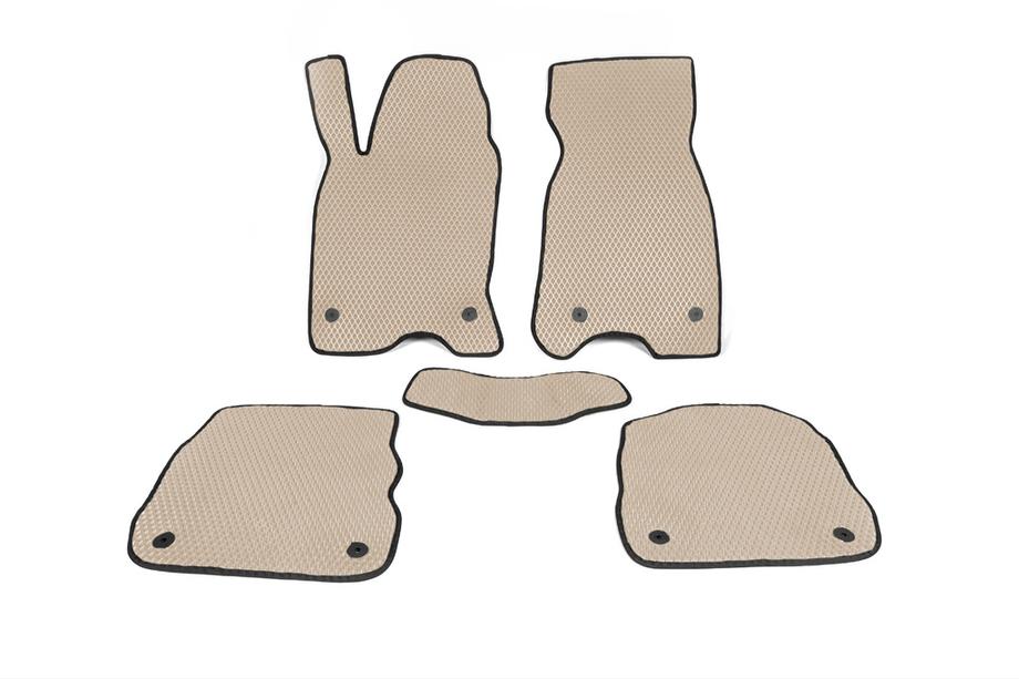 Audi A6 C5 1997-2001 EVA Floor Mats (Beige) Image