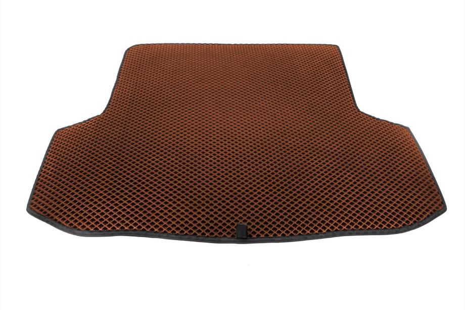 Chevrolet Aveo T250 2005-2011 Trunk Mat EVA Brown Image