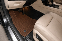 BMW 7 Series F01/F02 2008-2015 EVA Floor Mats (for F02, Brown) photo 1