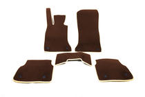 BMW 7 Series F01/F02 2008-2015 EVA Floor Mats (for F02, Brown) photo 4