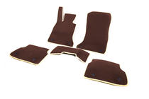 BMW 7 Series F01/F02 2008-2015 EVA Floor Mats (for F02, Brown) photo 5