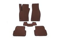 Audi A6 C6 2004-2011 EVA floor mats (brown, Sedan) photo 2
