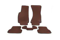 Audi A7 2010-2018 EVA Floor Mats (Brown) photo 1