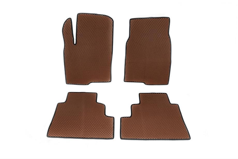 Chevrolet Captiva 2006-2019 EVA Floor Mats (Brown) Image
