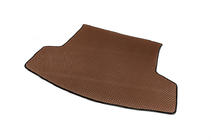 Chevrolet Captiva 2006-2019 EVA trunk mat (5 seats, brown) photo 2