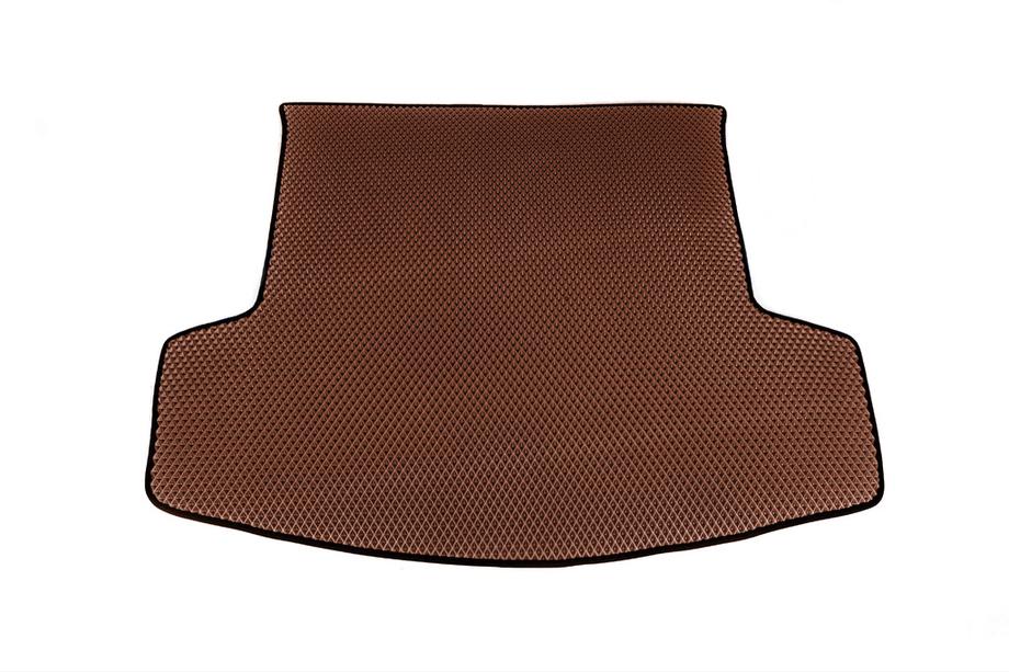 Chevrolet Captiva 2006-2019 EVA trunk mat (5 seats, brown) Image