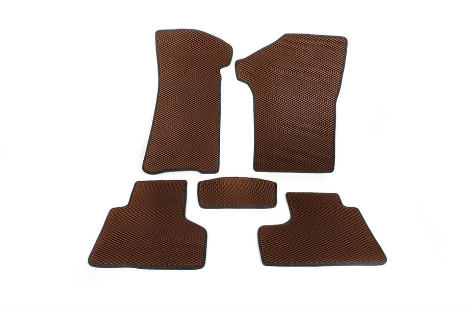 Chevrolet Niva 1998-2020 EVA Floor Mats (Brown) Image