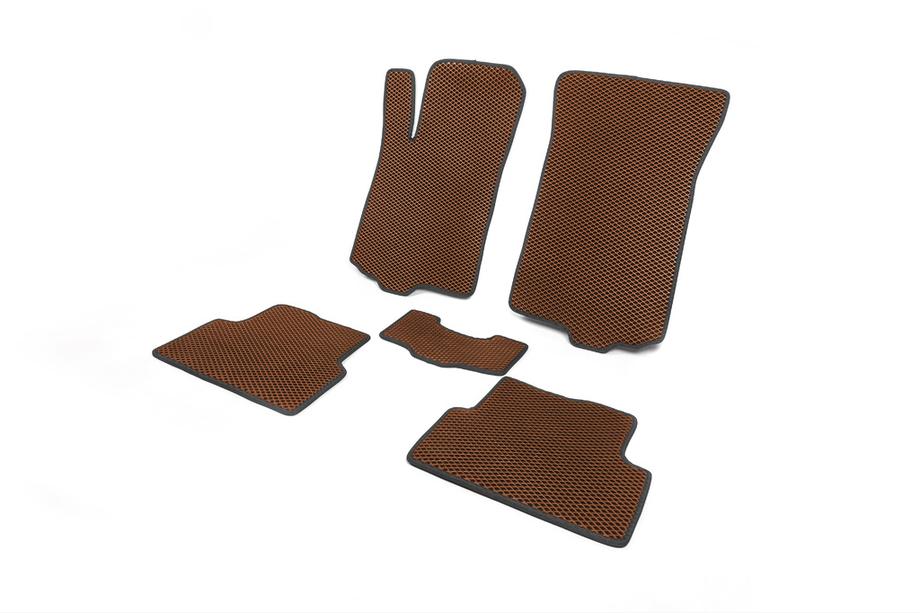 Chevrolet Aveo T300 2011-2020 EVA Floor Mats (Brown) Image