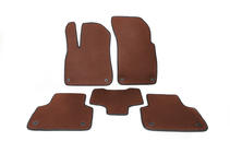 Audi Q7 2015–2026 EVA Floor Mats (Brown) photo 1