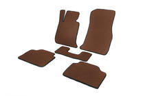 BMW 3 Series F30/F31 2012-2019 EVA Floor Mats (For F10/31, Brown) photo 2