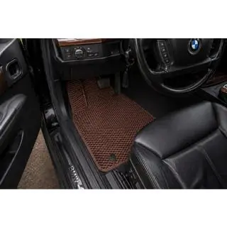 EVA Floor Mats E65 Brown photo 1