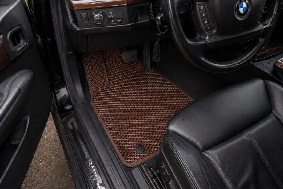 BMW 7 Series E65/66 2001-2008 EVA Floor Mats E65 Brown Image