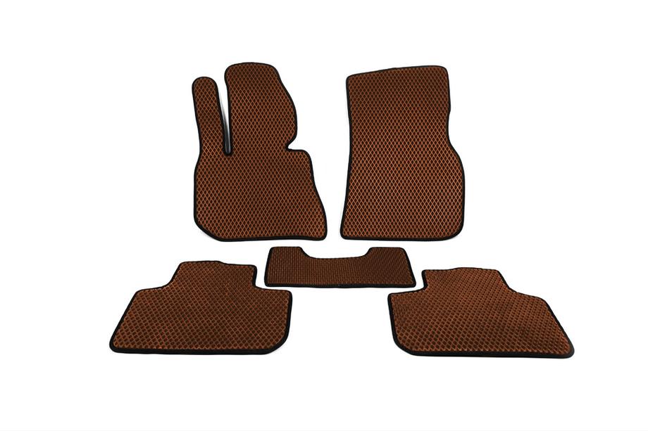 BMW X4 G02 2018- EVA Floor Mats (Brown) Image