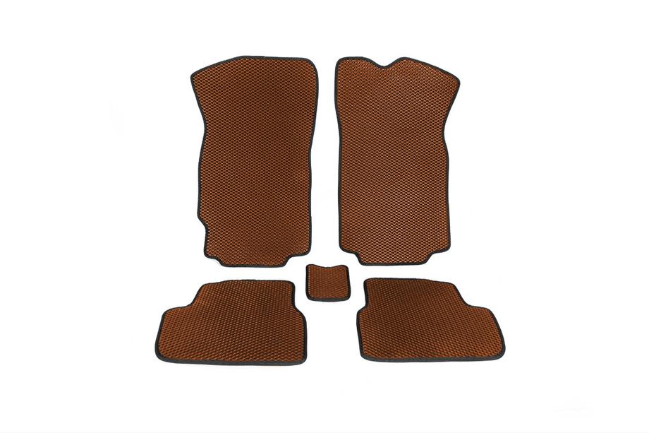 Chevrolet Spark 2009-2015 EVA Floor Mats (Brown) Image