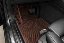 BMW 3 Series E46 1998-2006 EVA Floor Mats (Brown) photo 1