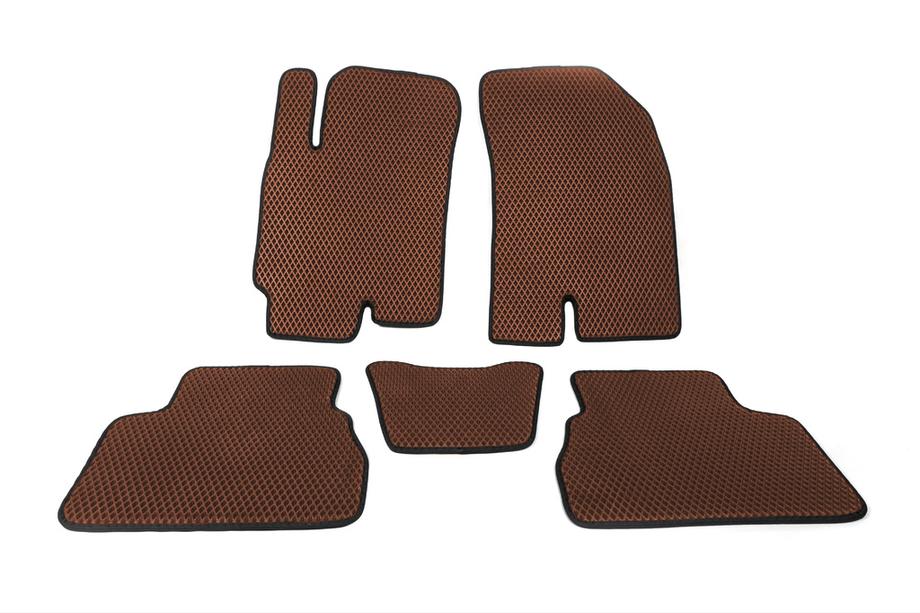 Chevrolet Epica 2006-2014 EVA Floor Mats (Brown) Image