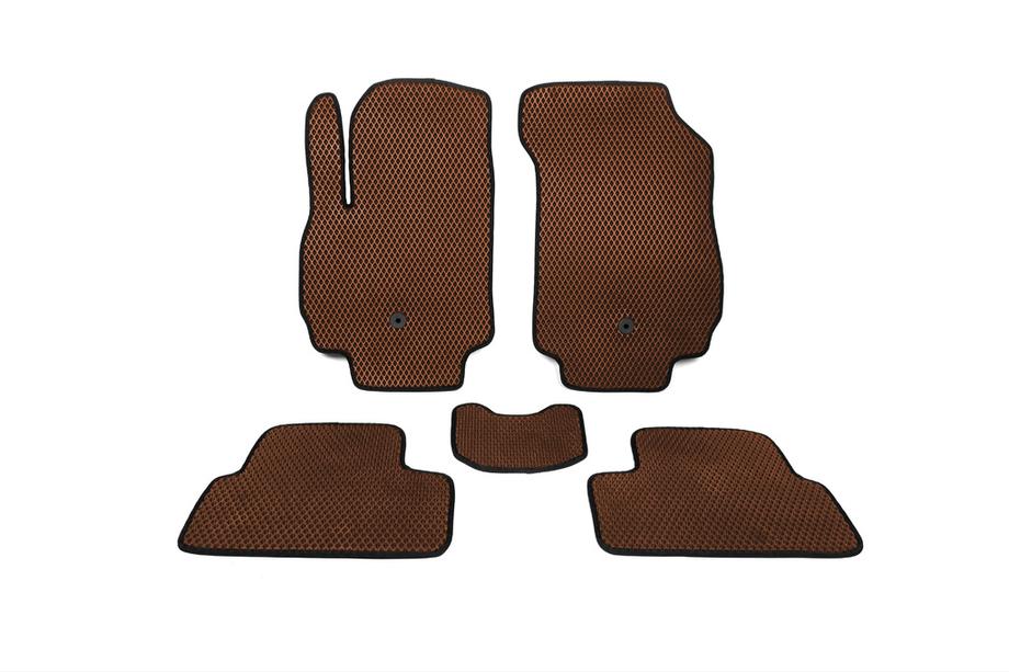 Chevrolet Orlando 2010-2018 EVA Floor Mats (Brown) Image