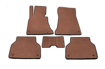 BMW 5 Series E39 1996-2003 EVA Floor Mats (Brown) photo 4