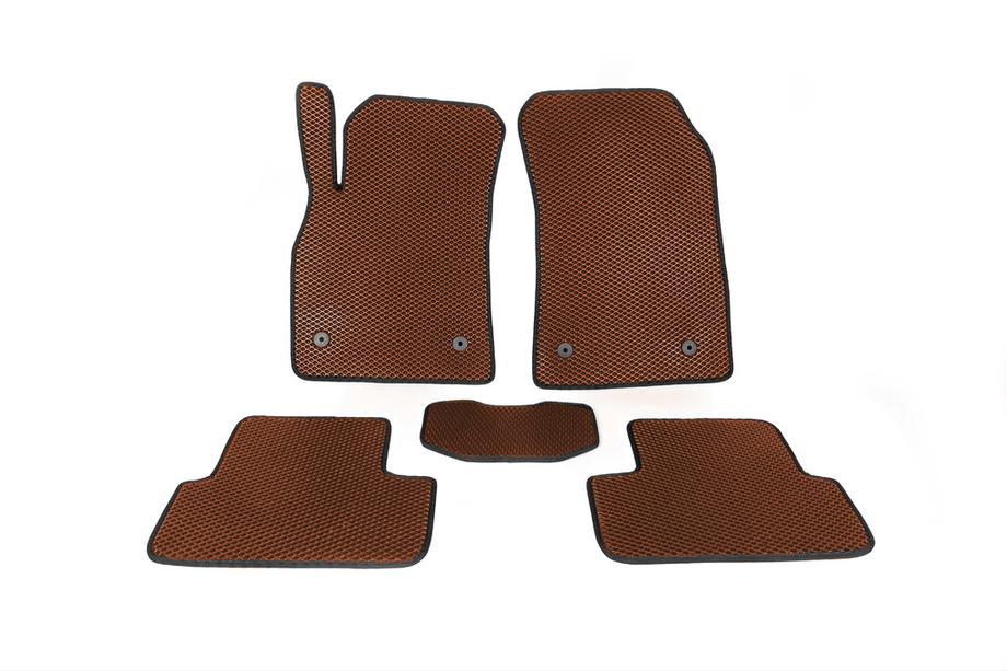 Chevrolet Cruze 2009–2015 EVA Floor Mats (Brown) Image
