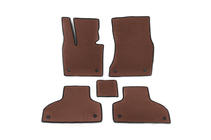 BMW X5 F15 2013-2018 EVA Floor Mats (Brown) photo 1