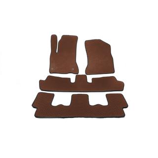 EVA Floor Mats (3 Rows, Brown) Citroen C-4 Picasso 2006-2013 photo 1