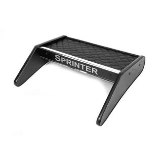 Dashboard Shelf (Black with Black Stitching) Mercedes Sprinter W906 2006–2018 photo 1